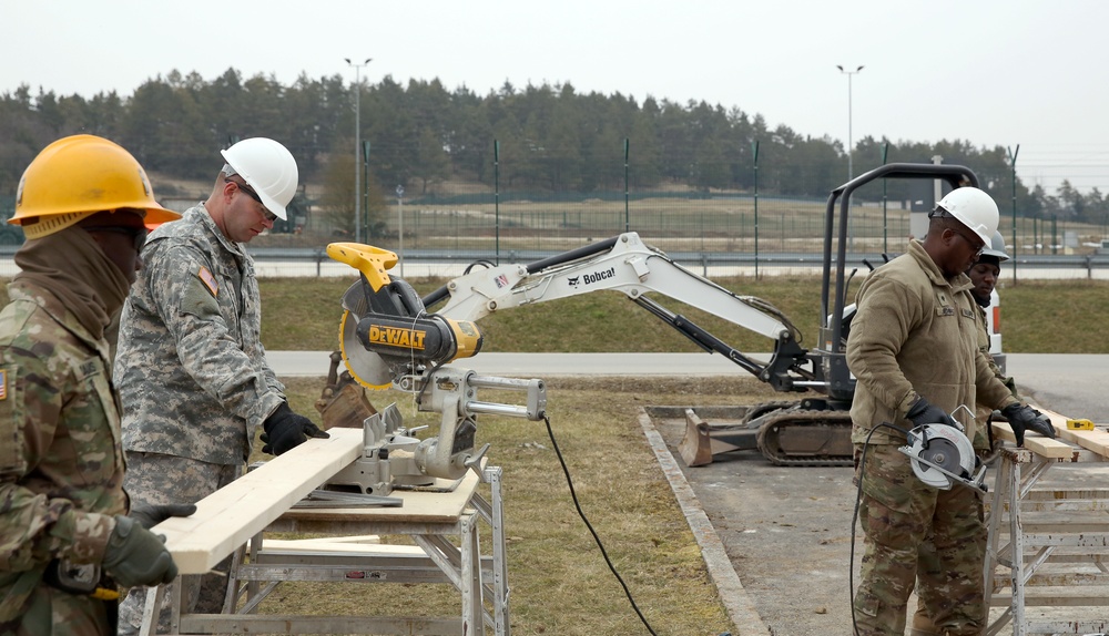 Army National Guard construction in Germany