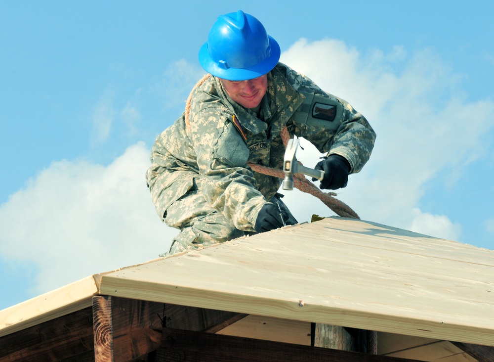 Army National Guard construction in Germany