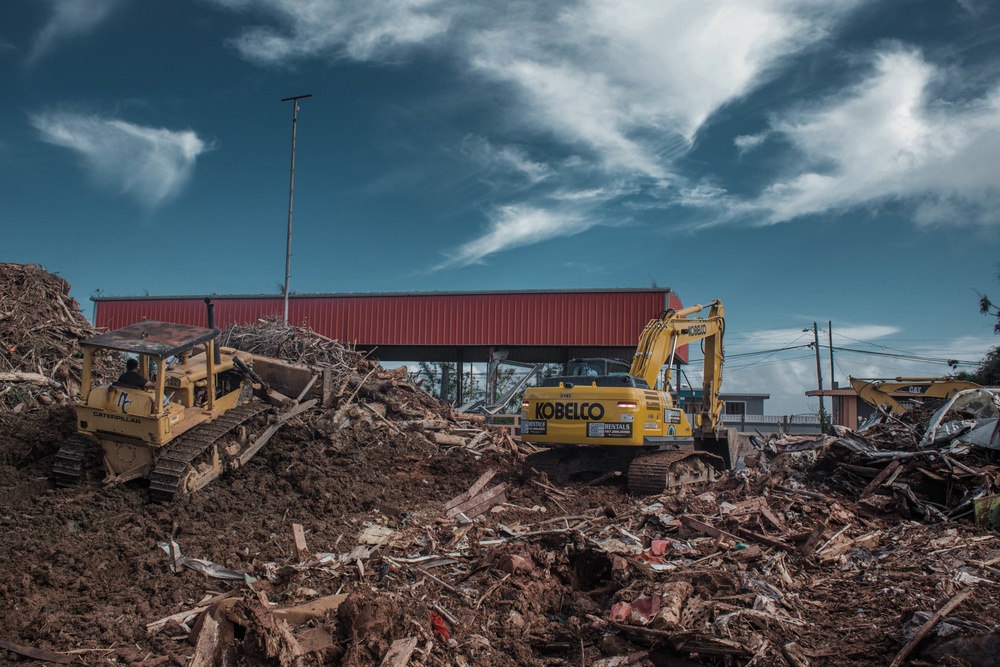 Debris Cleanup in Naranjito