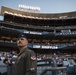 Los Angeles Dodger's Receive Flyover from Vance Air Force Base