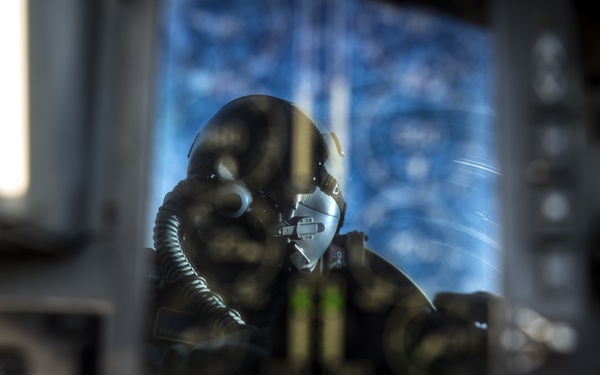Los Angeles Dodger's Receive Flyover from Vance Air Force Base