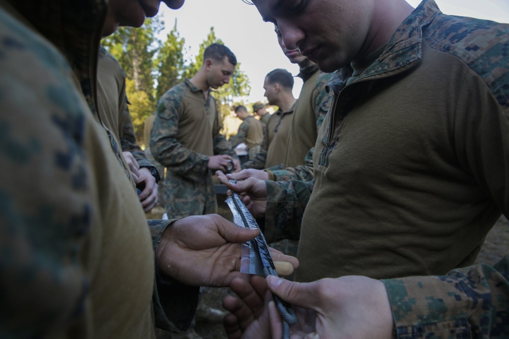 Make way: Marines perform demolitions package