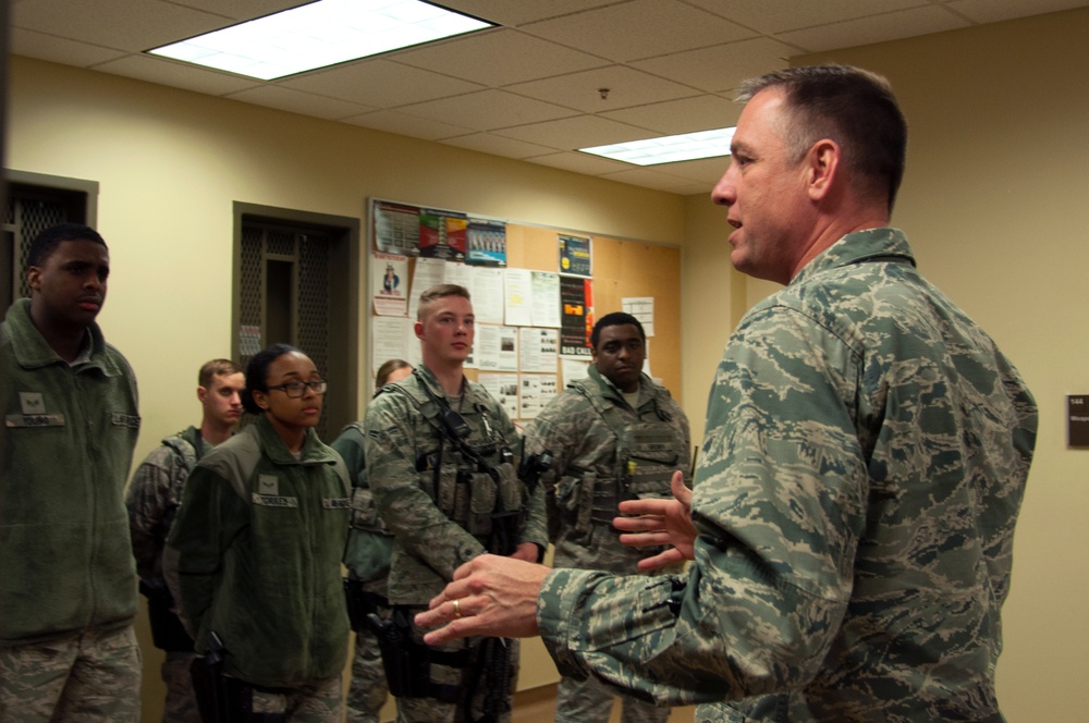 319th Air Base Wing commander focuses on base security