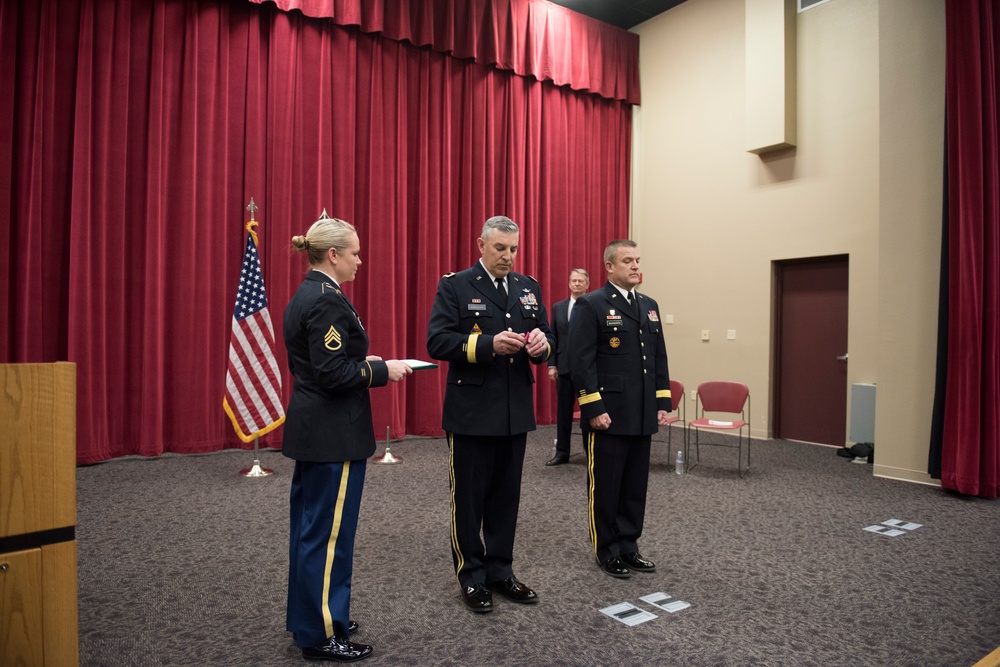 BG Farin Schwartz is awarded the Legion of Merit