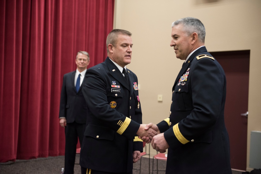 BG Farin Schwartz is awarded the Legion of Merit