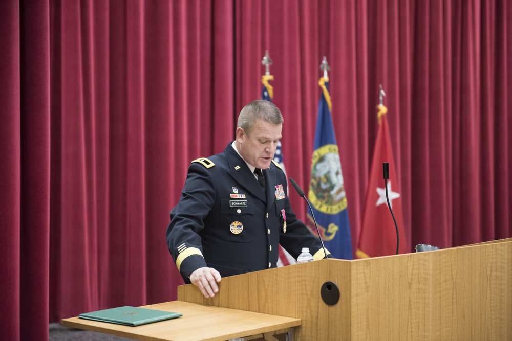 Colonel Farin D. Schwartz promoted to Brigadier General