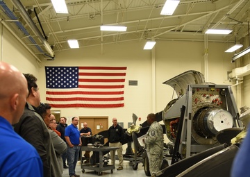 Florida civic leaders tour Keesler