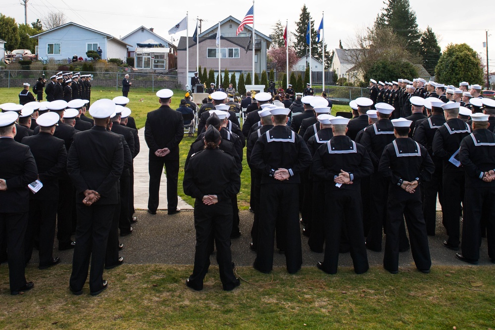 First African American Chief Petty Officer Honored by NBK at Memorial Ceremony