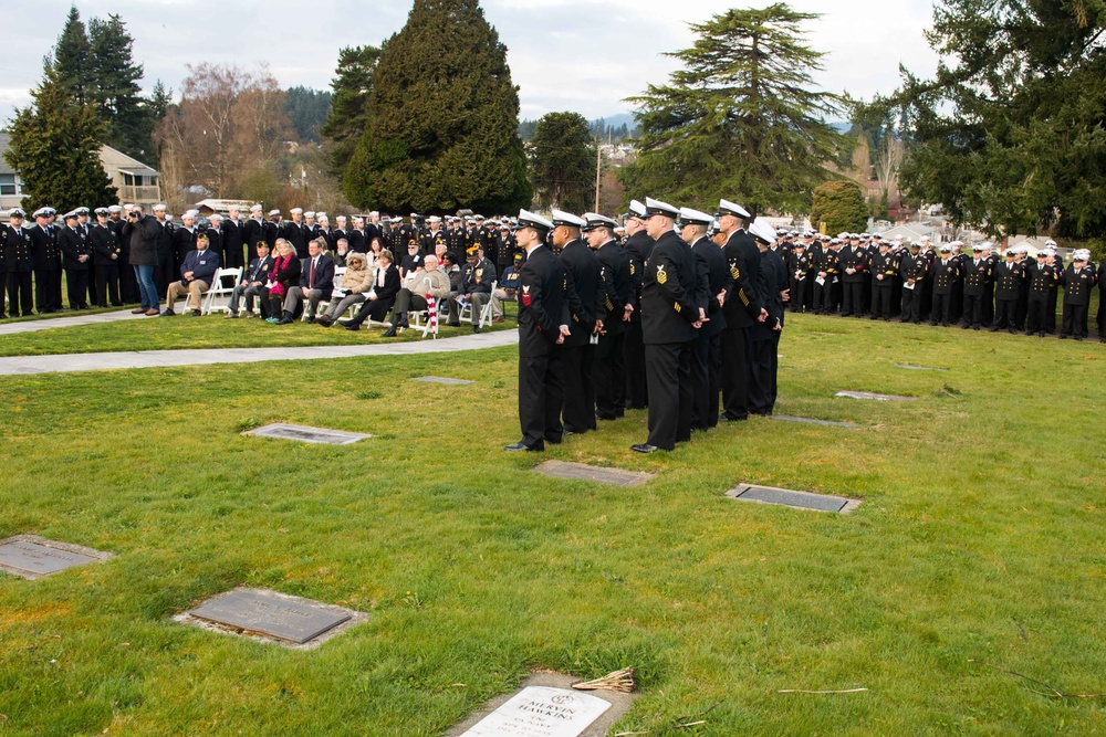 First African American Chief Petty Officer Honored by NBK at Memorial Ceremony