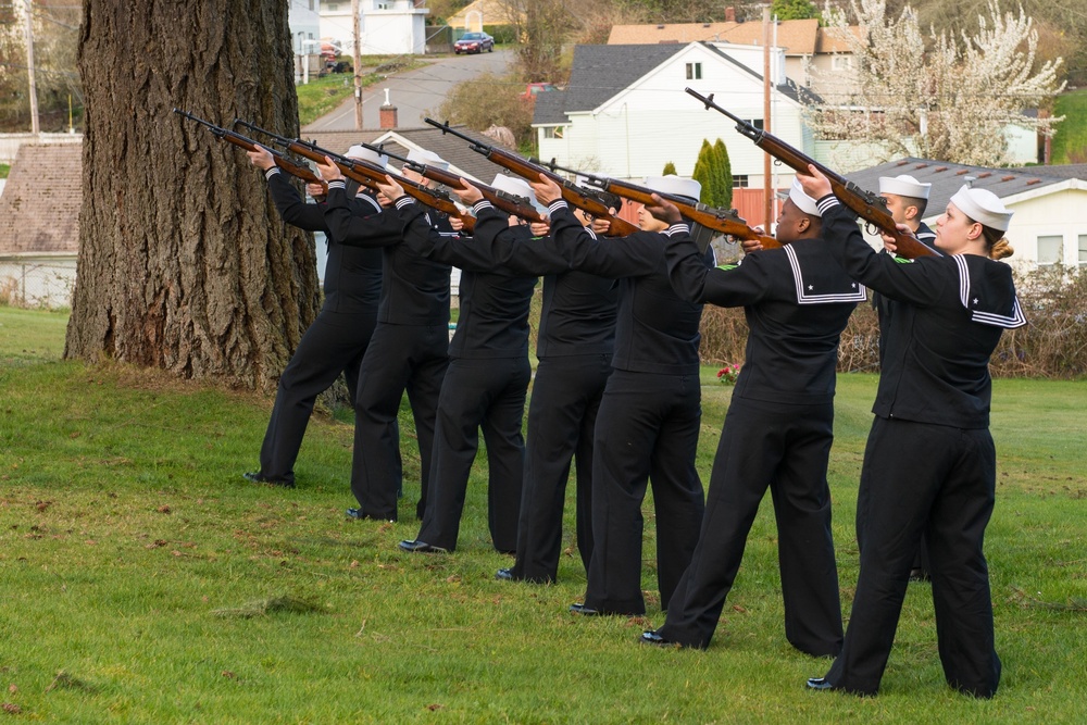 First African American Chief Petty Officer Honored by NBK at Memorial Ceremony