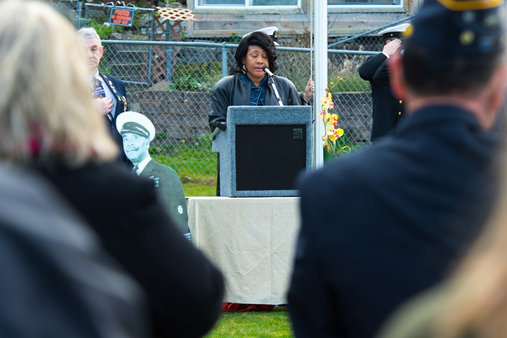 First African American Chief Petty Officer Honored by NBK at Memorial Ceremony