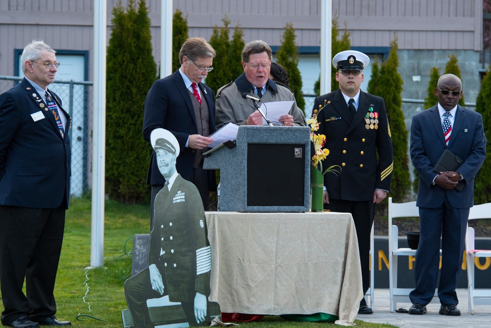 First African American Chief Petty Officer Honored by NBK at Memorial Ceremony