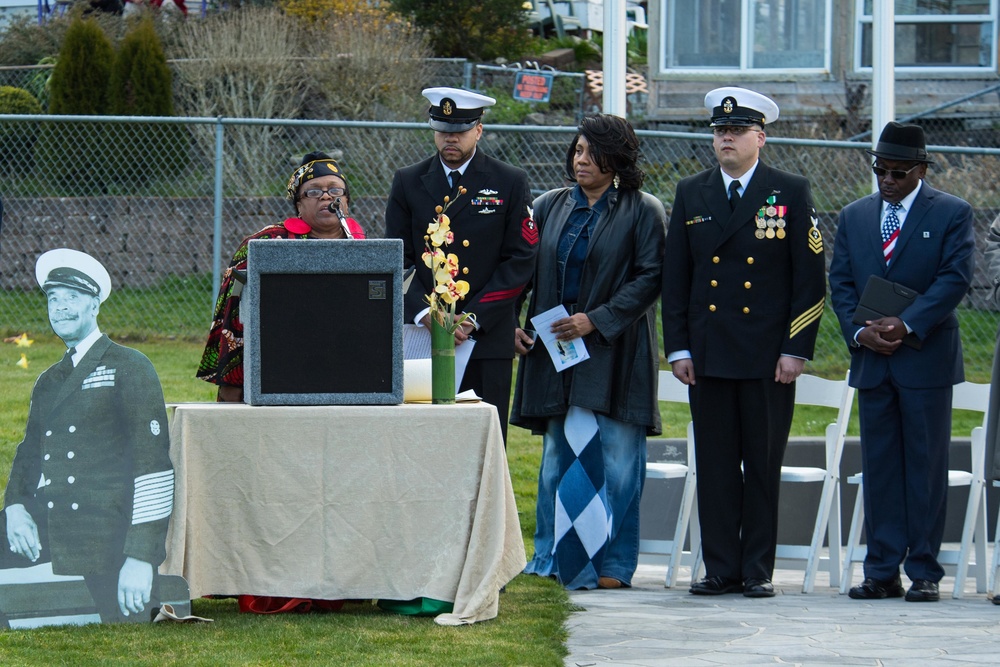 First African American Chief Petty Officer Honored by NBK at Memorial Ceremony