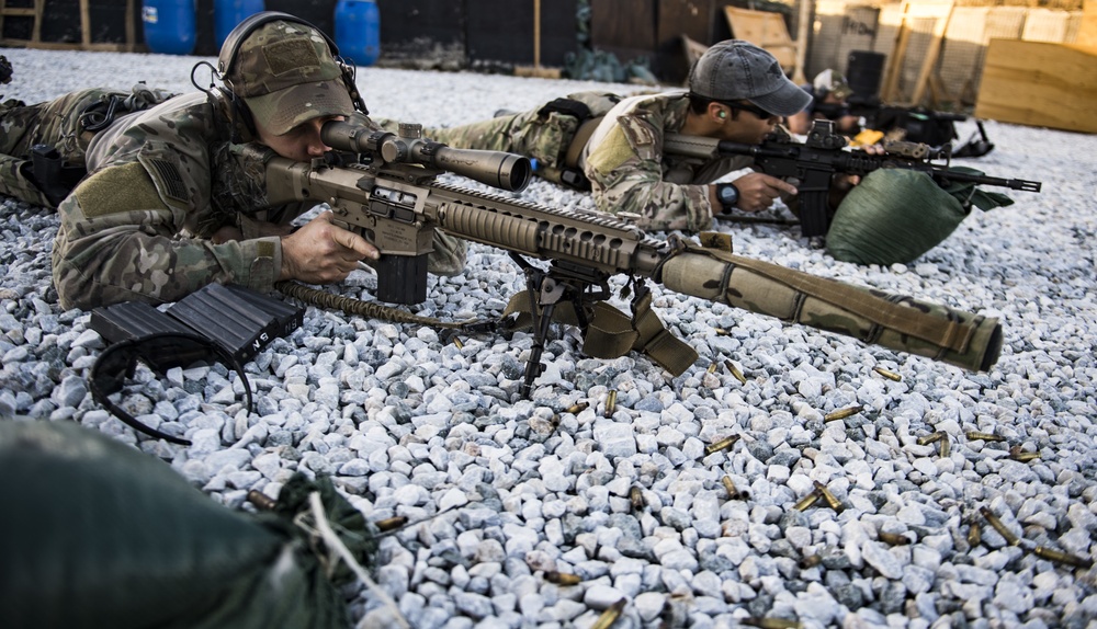 83rd ERQS Guardian Angels Range Training