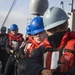 USS Rushmore refuels underway with the USS Essex