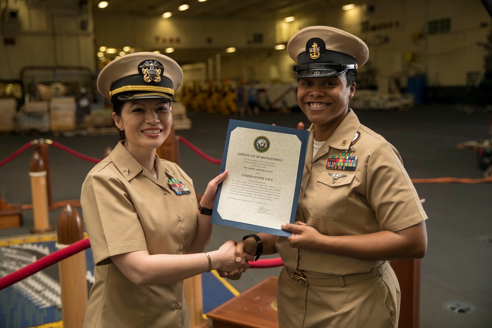 NCC Love reenlistment