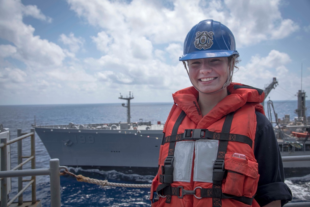 USS Bonhomme Richard Replenishment-at-Sea