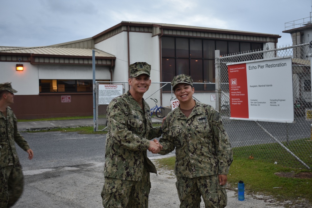 Naval Mobile Construction Battalion (NMCB) 11 Construction Civic Action Detail Marshall Islands March 30th 2018