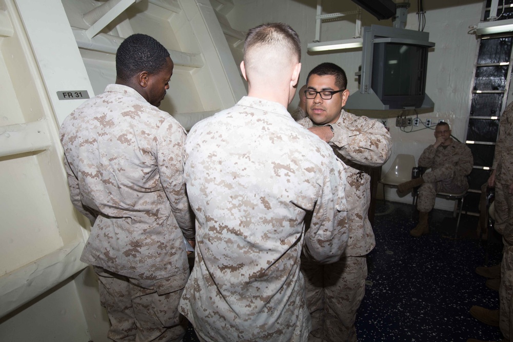 26th MEU Lance Cpl. Seminar Graduation