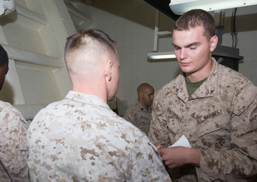 26th MEU Lance Cpl. Seminar Graduation