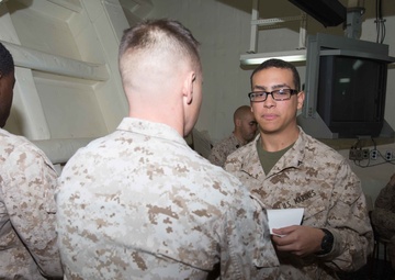 26th MEU Lance Cpl. Seminar Graduation