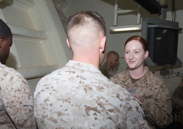 26th MEU Lance Cpl. Seminar Graduation