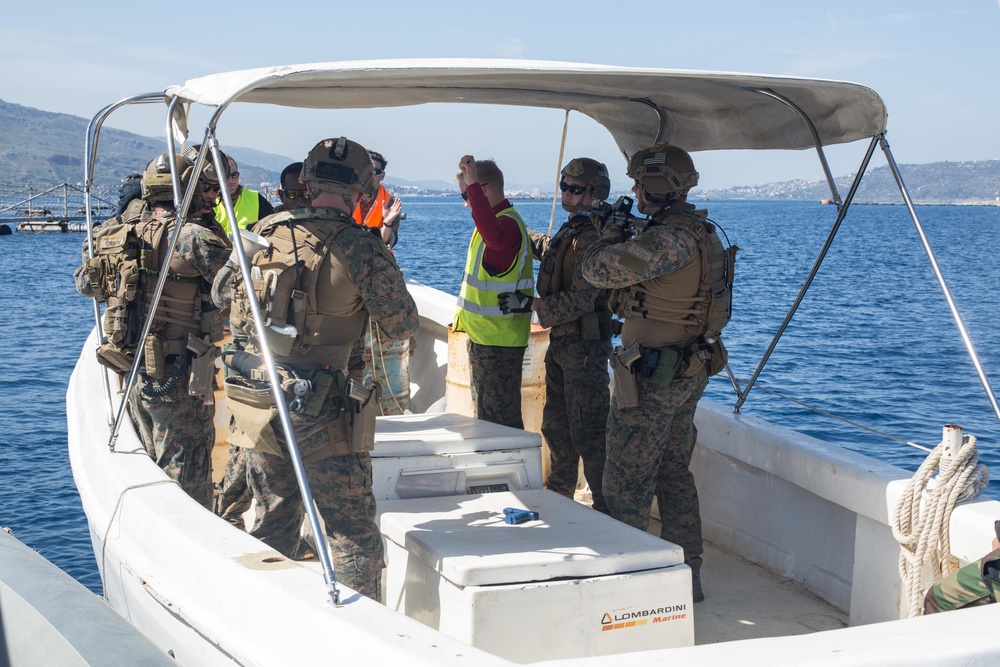 MRF participates in small boat investigation training in Souda Bay