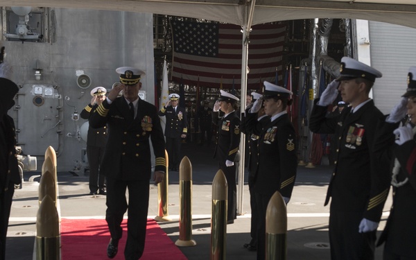 COMLCSRON ONE Change of Command Ceremony