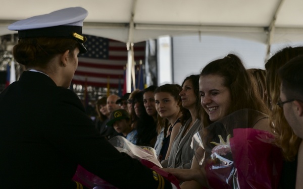COMLCSRON ONE Change of Command Ceremony