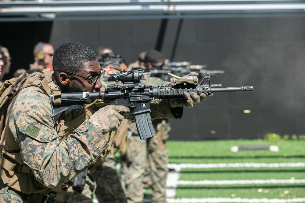 MRF conduct 25m range at Naval Base Souda Bay