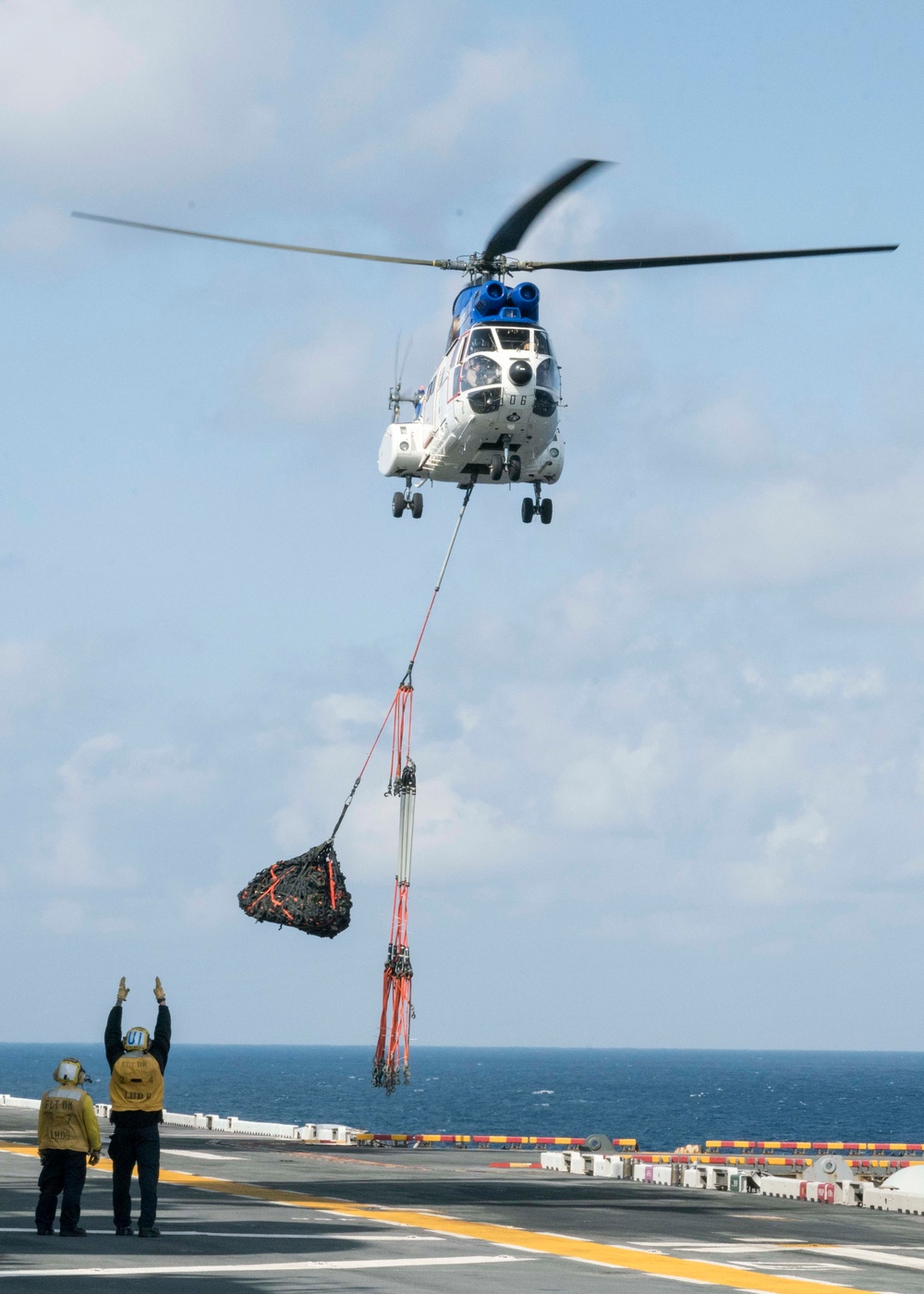 USS Bonhomme Richard (LHD 6) Replenishment-at-Sea