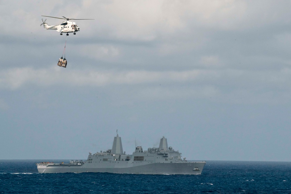 USS Bonhomme Richard (LHD 6) Replenishment-at-Sea