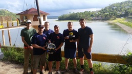 USACE Technical Services  Dive team assists at Guajataca Dam