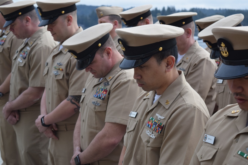 Navy Chiefs 125th Birthday Celebrated at Naval Hospital Bremerton