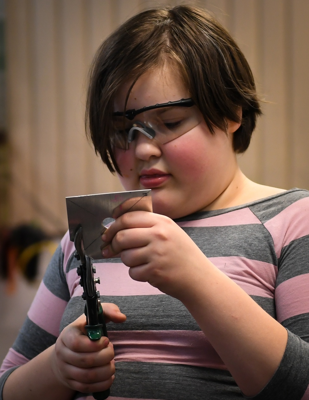 Hammer time! Girl Scouts learn metalwork