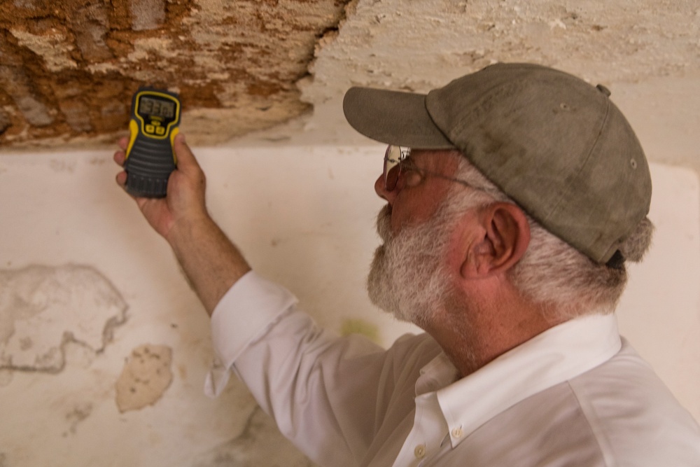 U.S. National Park Service Inspects Fortin de San Geronimo In San Juan