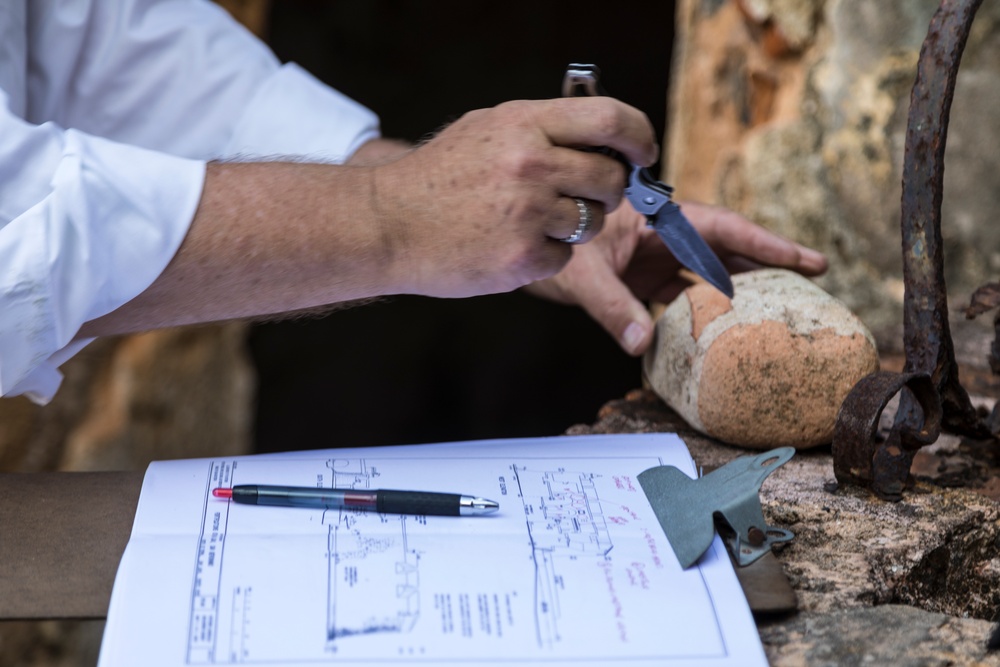 U.S. National Park Service Inspects Fortin de San Geronimo In San Juan