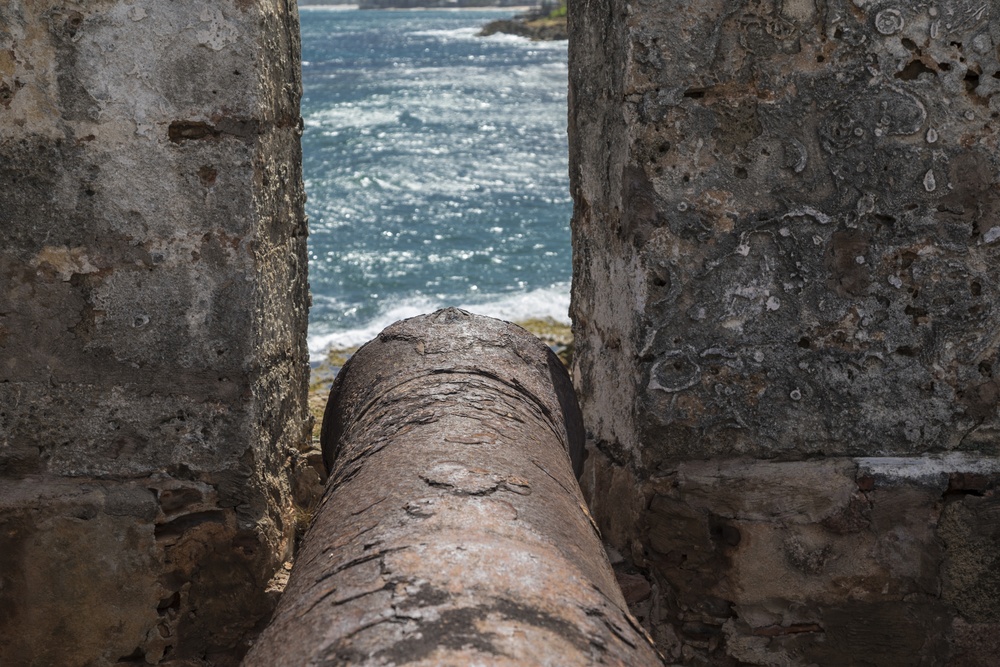U.S. National Park Service Inspects Fortin de San Geronimo in Puerto Rico