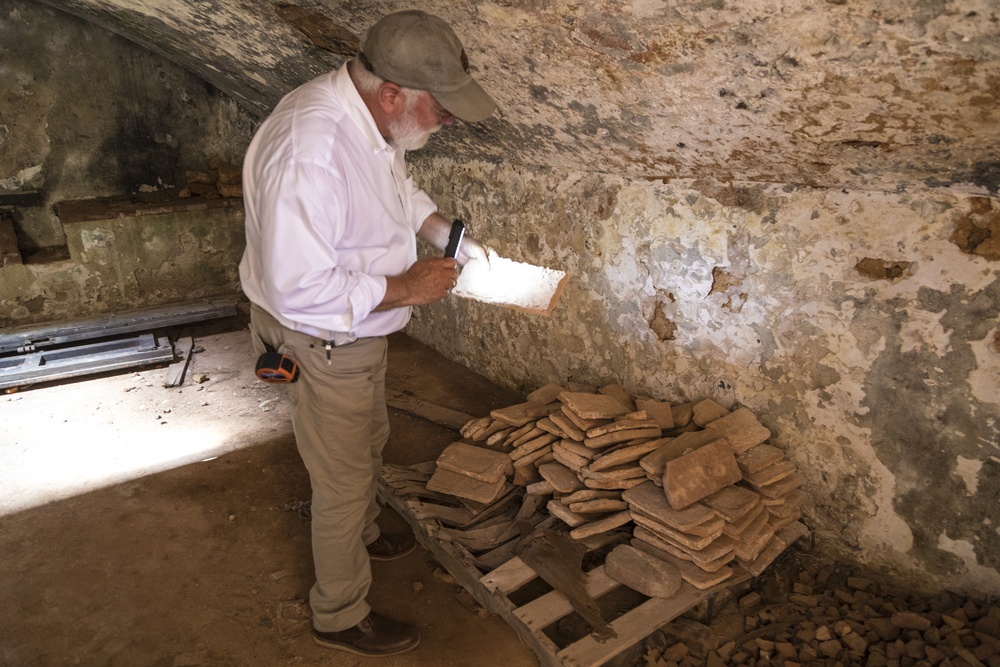 U.S. National Park Service Inspects Fortin de San Geronimo In Puerto Rico