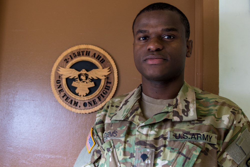Earthquake Stricken, Gold Bar Driven Soldier receives Green to Gold Scholarship