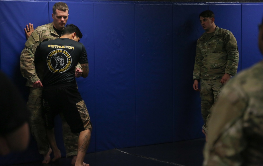 55th Signal Company (Combat Camera) Basic Combatives Course