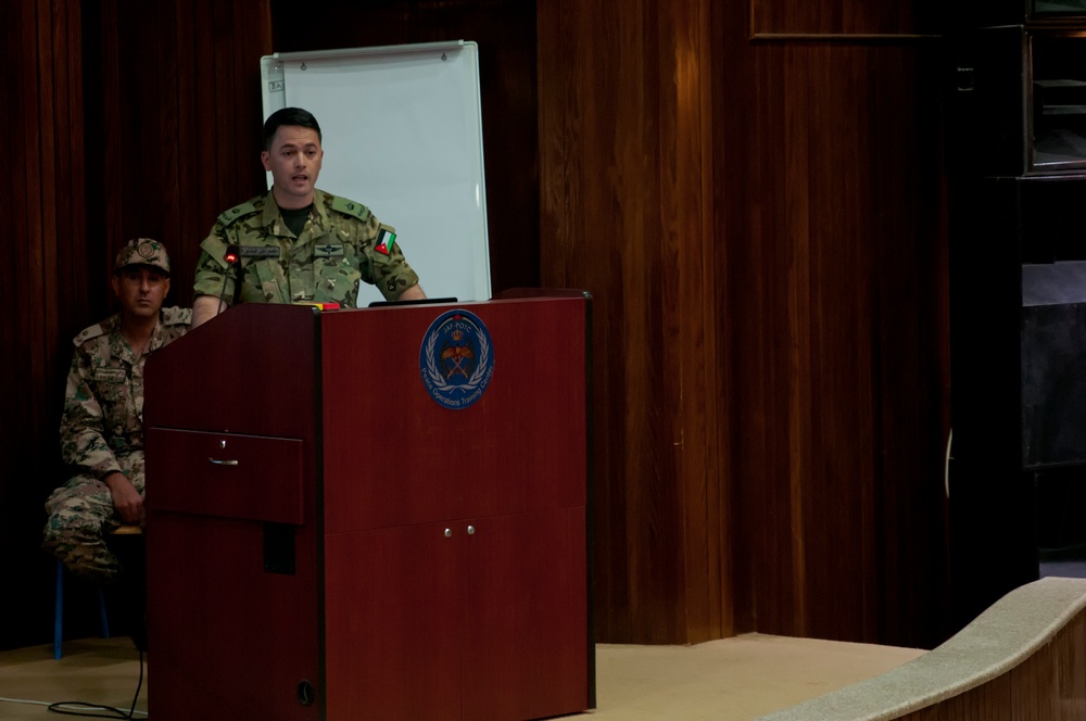 Jordanian, U.S. forces train on NATO planning procedures