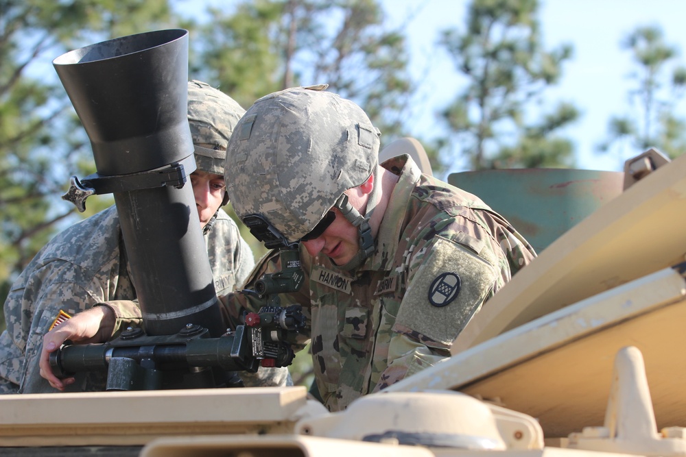 30th Armored Brigade Combat Team Artillery Training