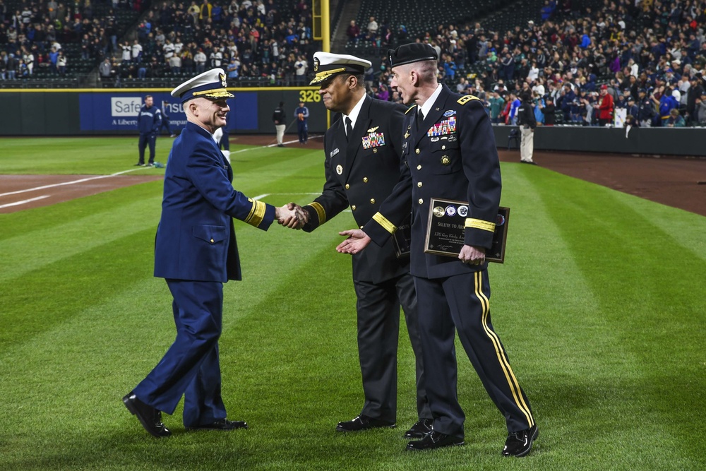 Seattle Mariners' Host 16th Annual Military Appreciation Day