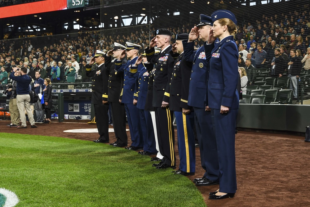 Seattle Mariners' Host 16th Annual Military Appreciation Day