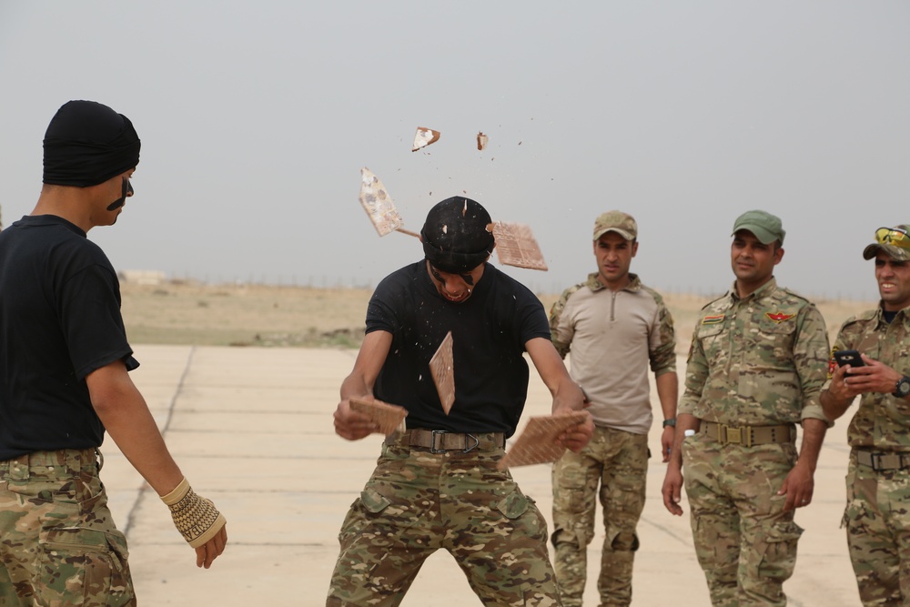 Iraqi Basic Marksmanship Graduation