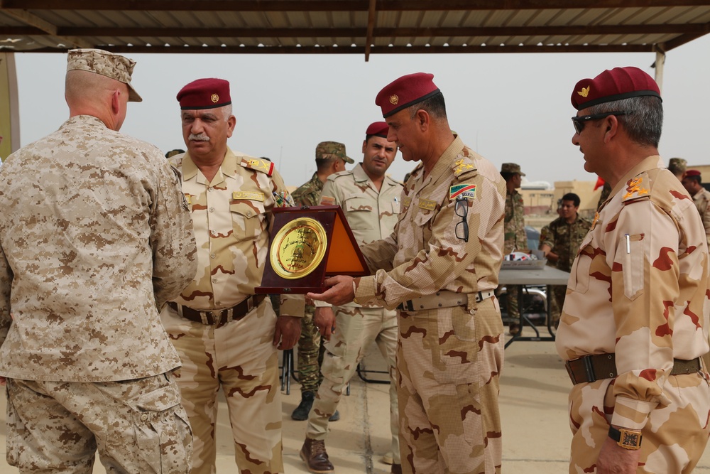 Iraqi Basic Marksmanship Graduation