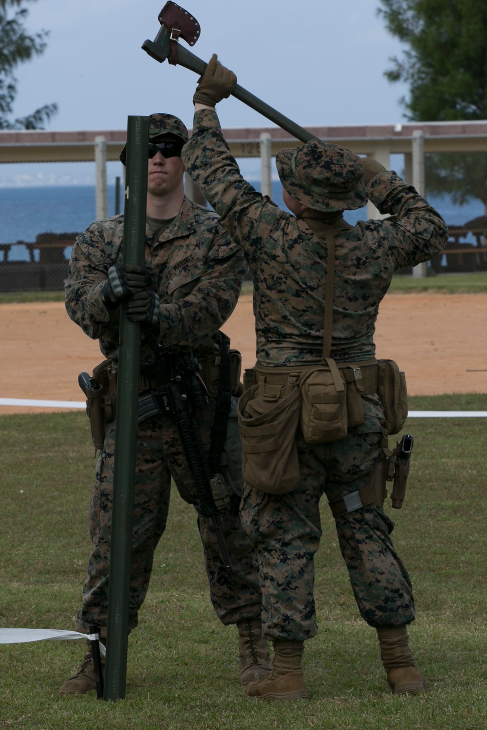 31st MEU Marines conduct HADR training