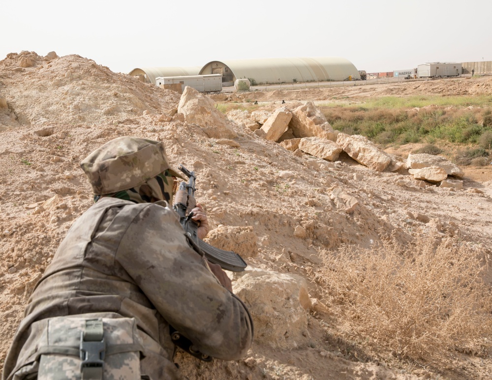 Iraqi, Danish conduct marksmanship training