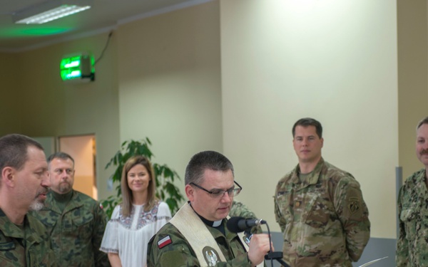 Naval Support Facility Redzikowo Hosts Polish Army